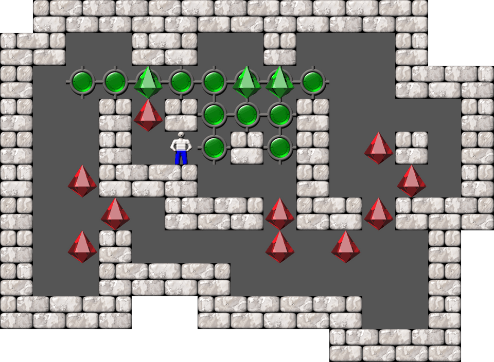 Sokoban Spiros 8 level 62